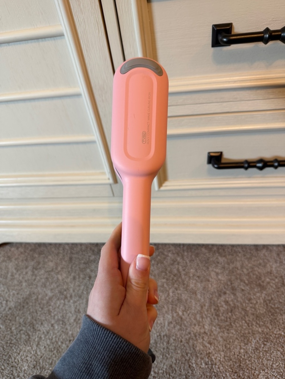 TYMO Rovy Compact 1-Inch Deep Wave Hair Crimper - Pink - Picture 4 of 7